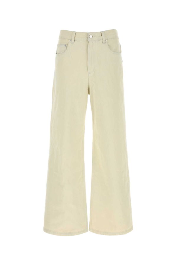 A.P.C. Ivory Denim Clyde Jeans