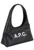 A.P.C. Baby Ninon Shoulder Bag - Black - Thumbnail 2