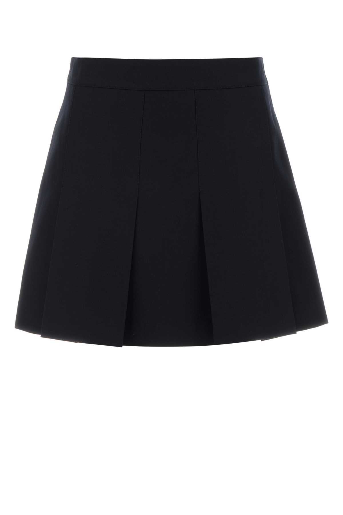 A.P.C. Twill Jupe Mini Skirt - Navy Blue - Image 1 of 2