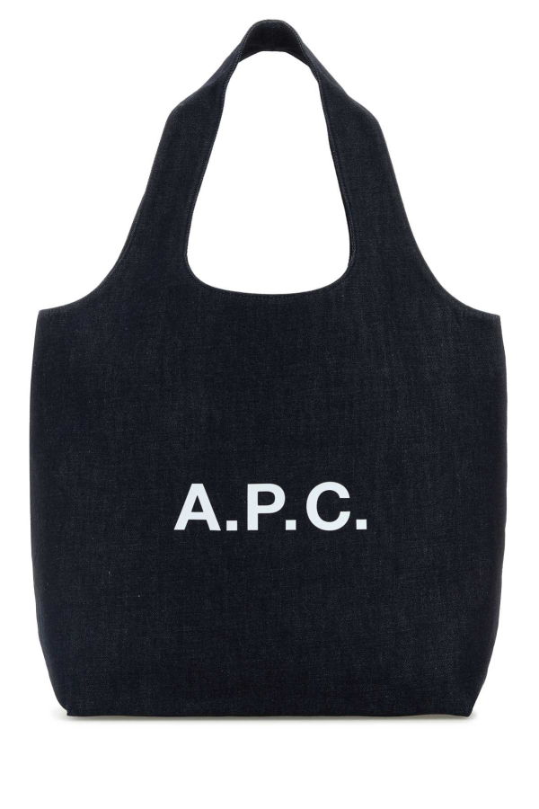 A.P.C. Denim Ninon Shopping Bag - Indigo