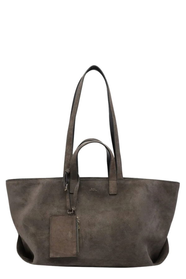 A.P.C. Le Drummer Shoulder Bag - Gray
