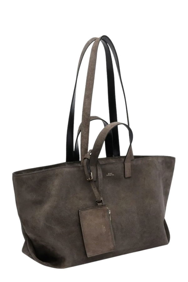 A.P.C. Le Drummer Shoulder Bag - Gray