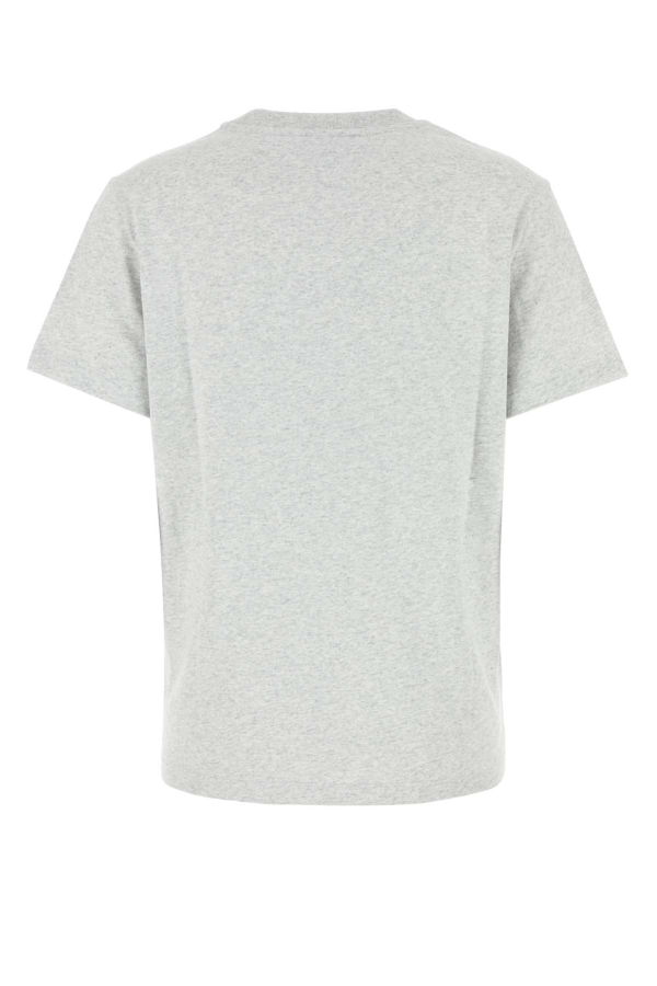 A.P.C. Light Grey Cotton T-Shirt - Gris Chine Noir
