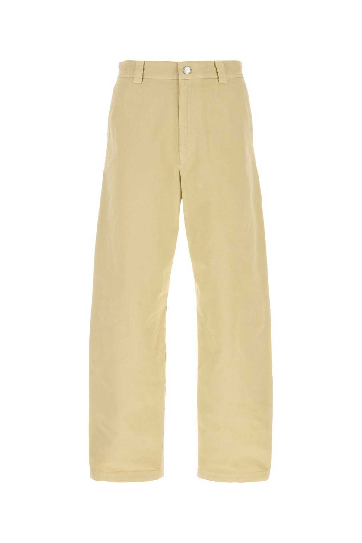 A.P.C. Beige Cotton Chino Pants - Sable - Image 1 of 2