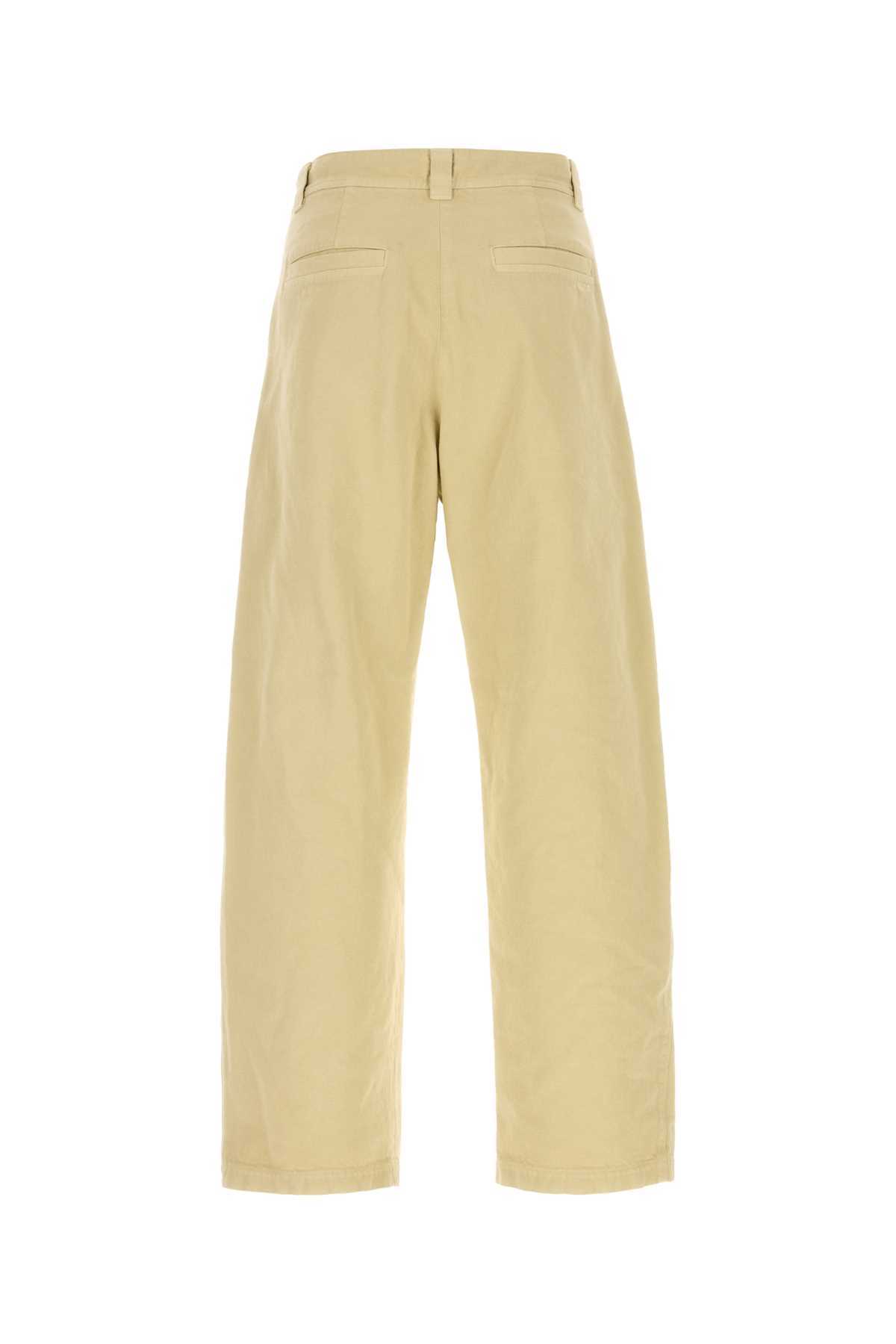 A.P.C. Beige Cotton Chino Pants - Sable - Image 2 of 2