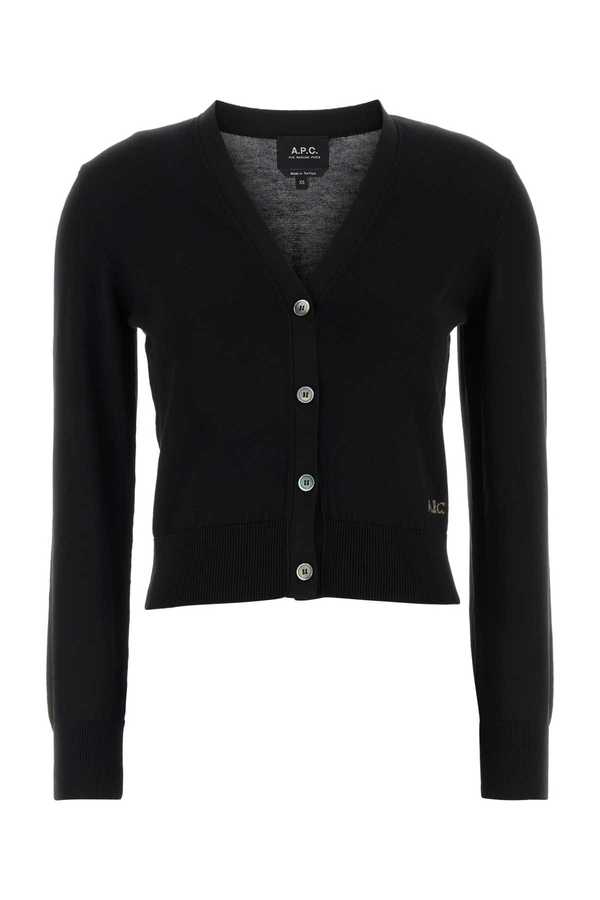 A.P.C. Cotton Cardigan - Noir