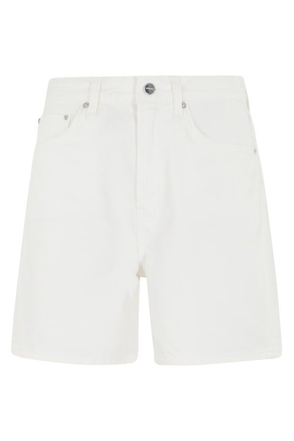 Anine Bing Kat Short Shorts - Ecru