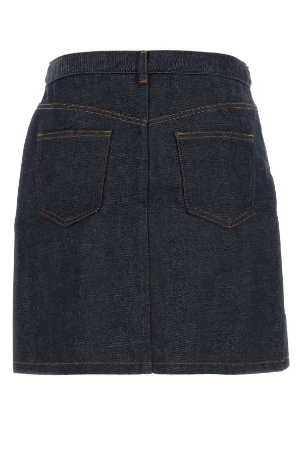 A.P.C. Denim Jupe Mini Skirt - IAI