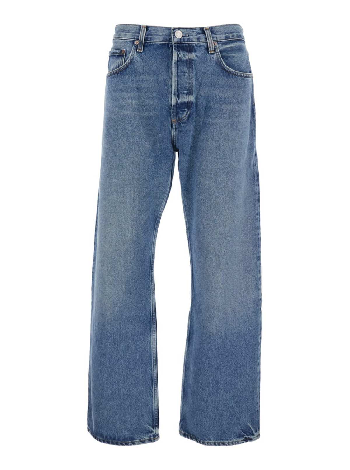 AGOLDE Jeans With Five-Pocket Design Jeans - Light Blue - Image 1 of 3
