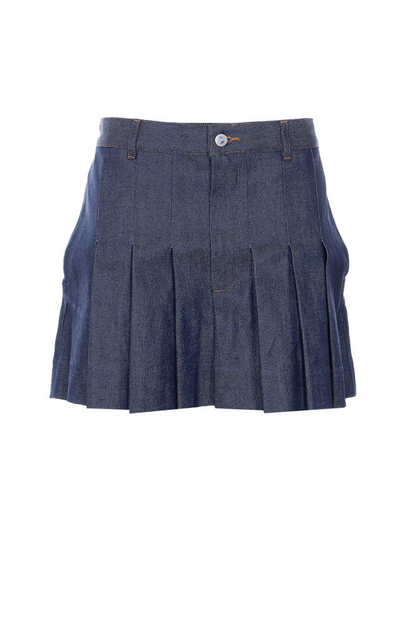 A.P.C. Mini Denim Skirt - Blue