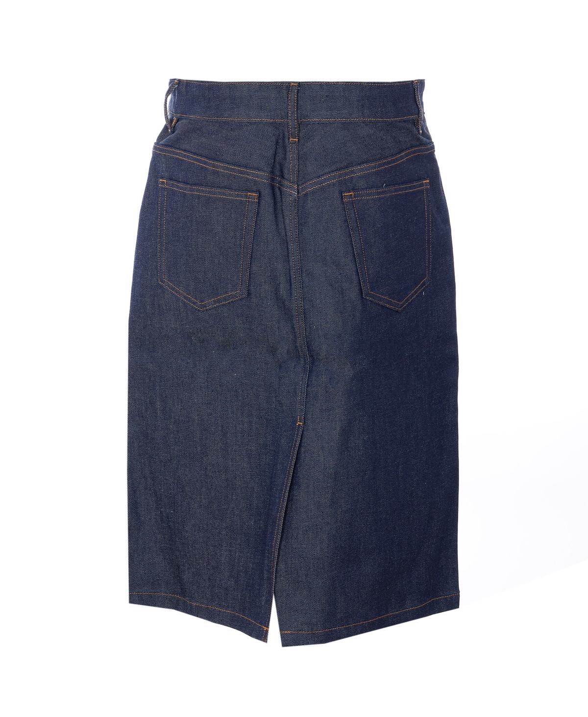 A.P.C. Denim Midi Skirt - Blue - Image 2 of 4