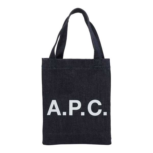 A.P.C. Small Ninon Tote Bag - Blue A.P.C. Small Ninon Tote Bag - Blue