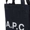 A.P.C. Small Ninon Tote Bag - Blue - Thumbnail 4