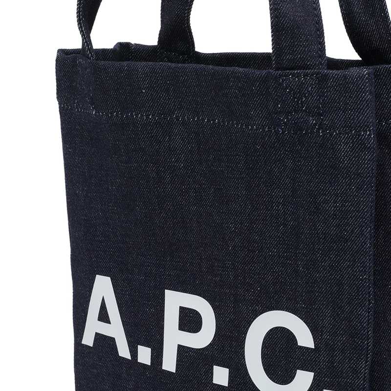 A.P.C. Small Ninon Tote Bag - Blue