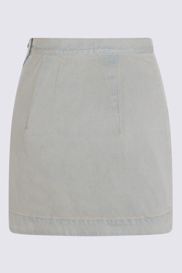 Vivienne Westwood Cotton Skirt - Light Blue