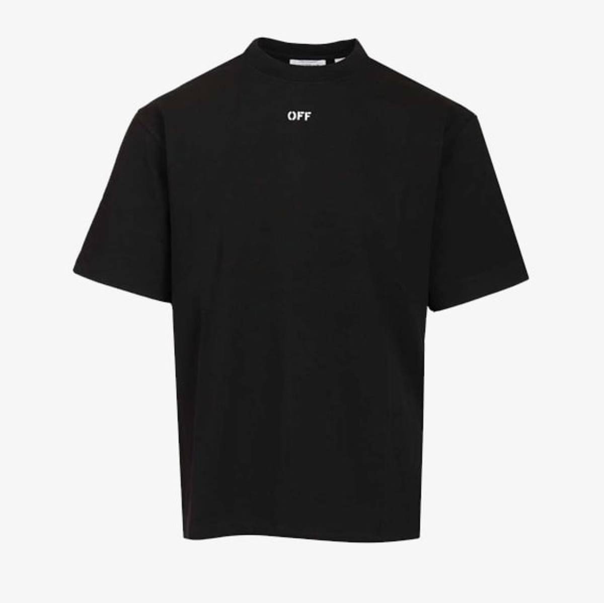 Off-White Cotton T-Shirt - Black - Image 1 of 2