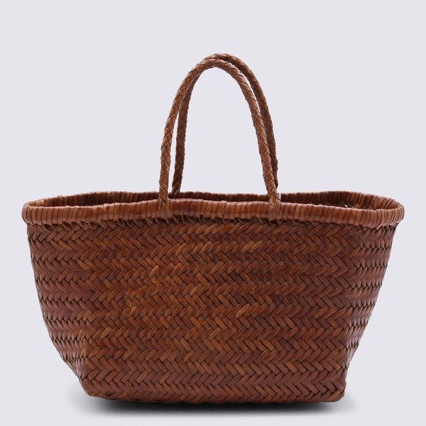 Dragon Diffusion Bamboo Triple Jump Small Tote Bag - Brown | Garmentory