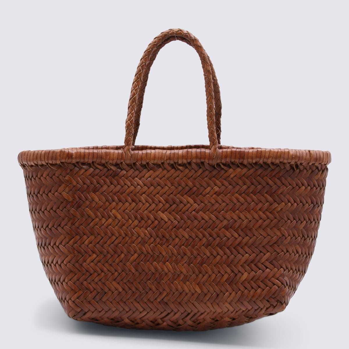 Dragon Diffusion Bamboo Triple Jump Small Tote Bag - Brown | Garmentory
