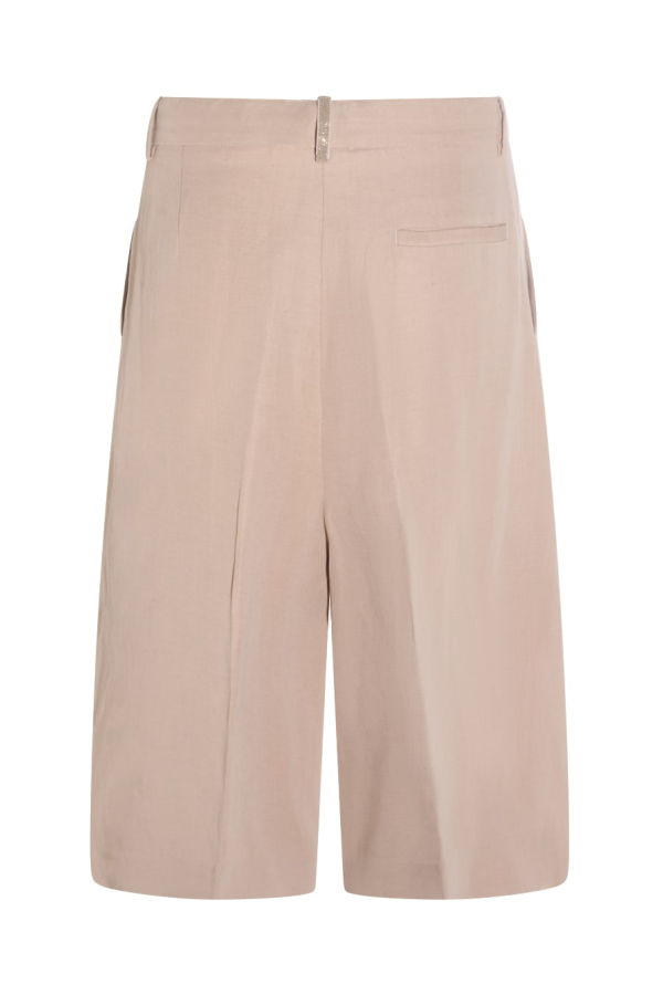 Fabiana Filippi Viscose Shorts - Beige