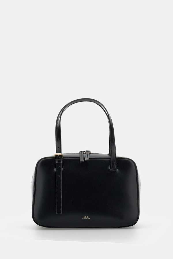 A.P.C. Virginie Box Shoulder Bag - Black