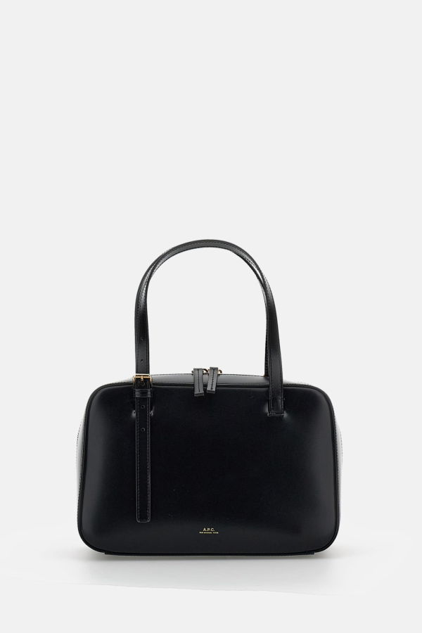 A.P.C. Virginie Box Shoulder Bag - Black