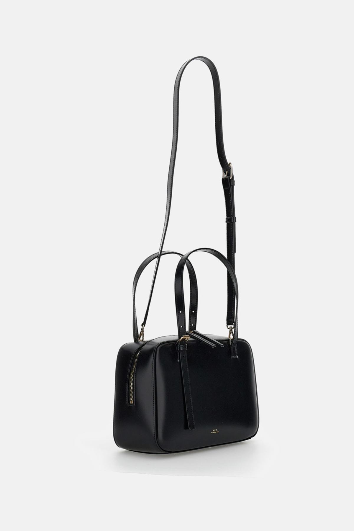 A.P.C. Virginie Box Shoulder Bag - Black - Image 2 of 3
