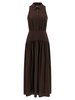 Staud Romy Dress - Brown - Thumbnail 1
