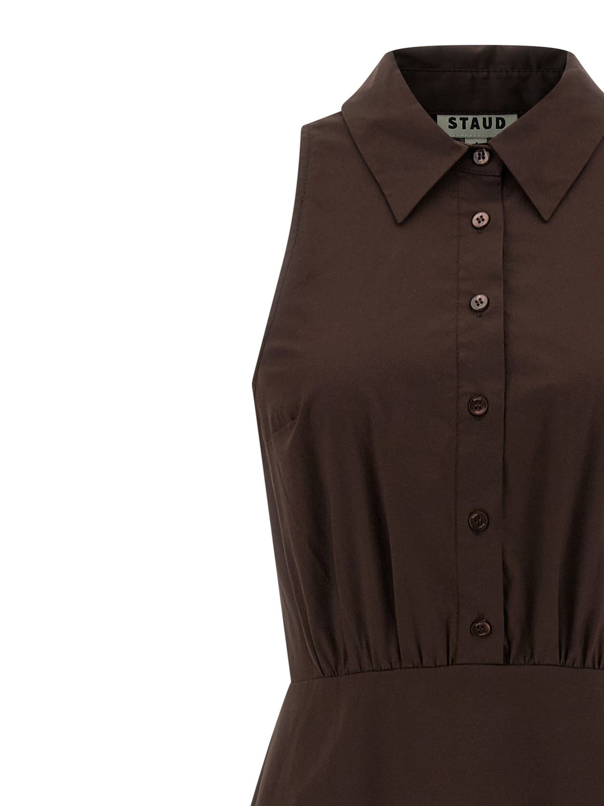 Staud Romy Dress - Brown - Image 3 of 4