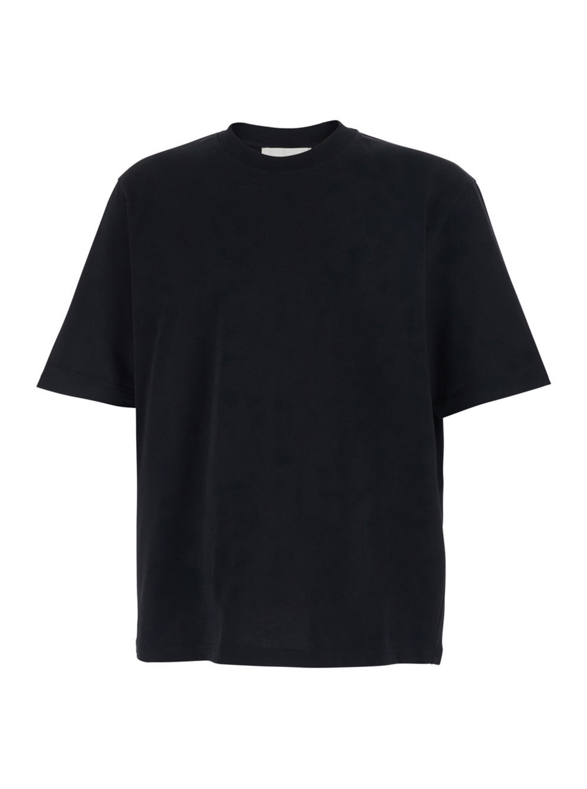 Ami Alexandre Mattiussi Crewneck with ADC Embroidery T-Shirt - Black - Image 1 of 3