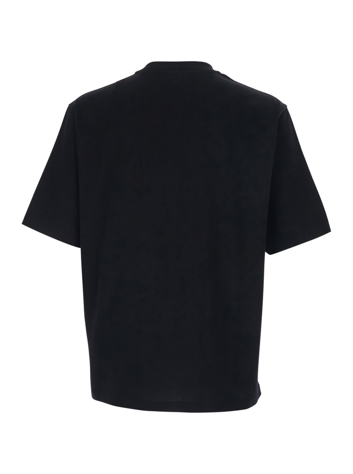 Ami Alexandre Mattiussi Crewneck with ADC Embroidery T-Shirt - Black - Image 2 of 3
