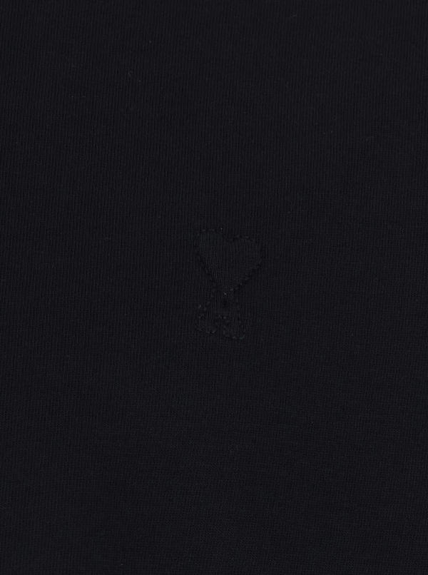 Ami Alexandre Mattiussi Crewneck with ADC Embroidery T-Shirt - Black