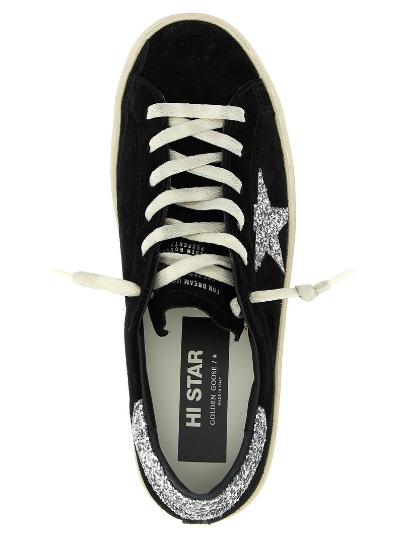 Golden Goose Hi Star Classic Sneakers - Black
