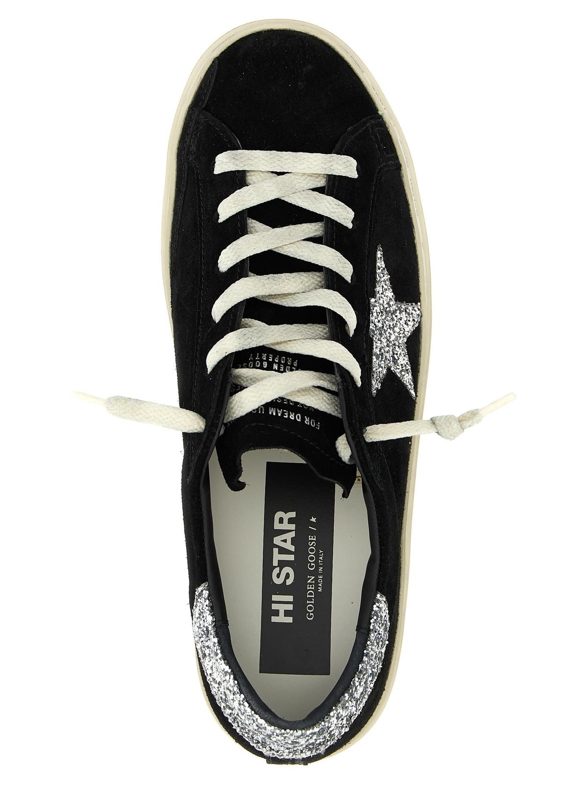 Golden Goose Hi Star Classic Sneakers - Black - Image 4 of 4