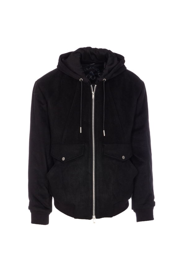 MOOSE KNUCKLES Elington Bomber Jacket - Black