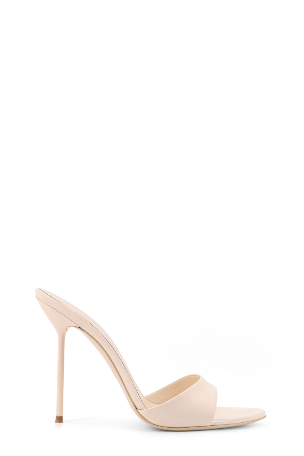 Paris Texas Lidia Leather Sandals - Ivory