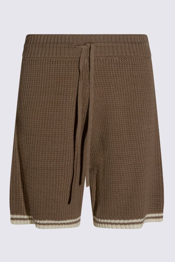 Golden Goose Brown Cotton Shorts - Brown