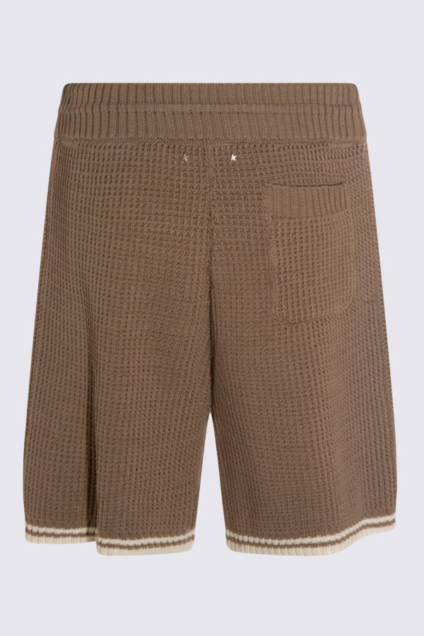 Golden Goose Brown Cotton Shorts - Brown