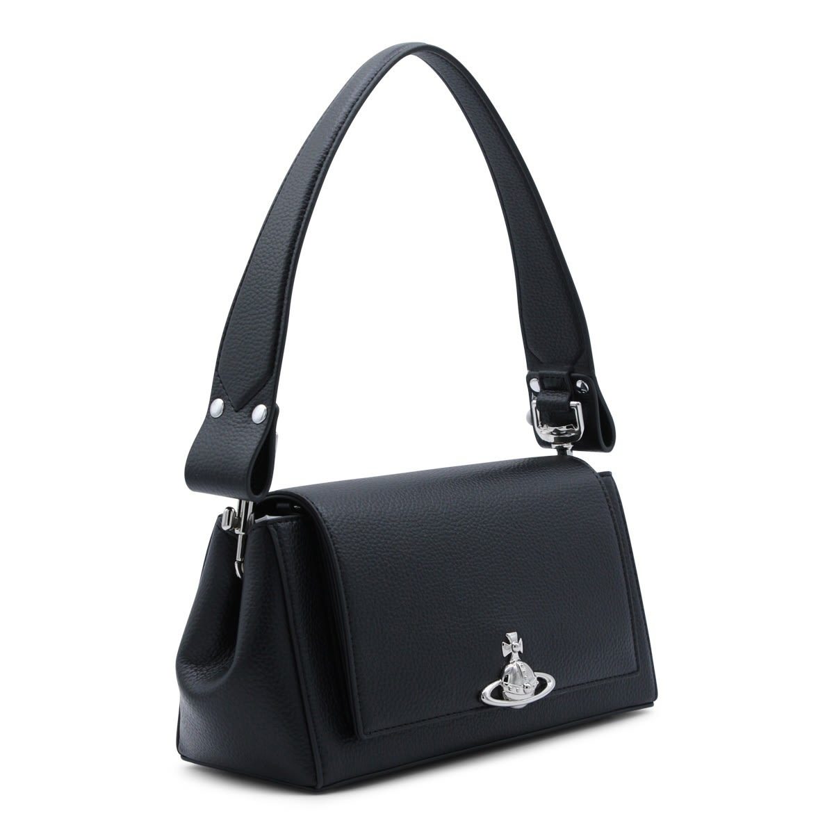 Vivienne Westwood Hazel Small Shoulder Bag - Black - Image 2 of 4