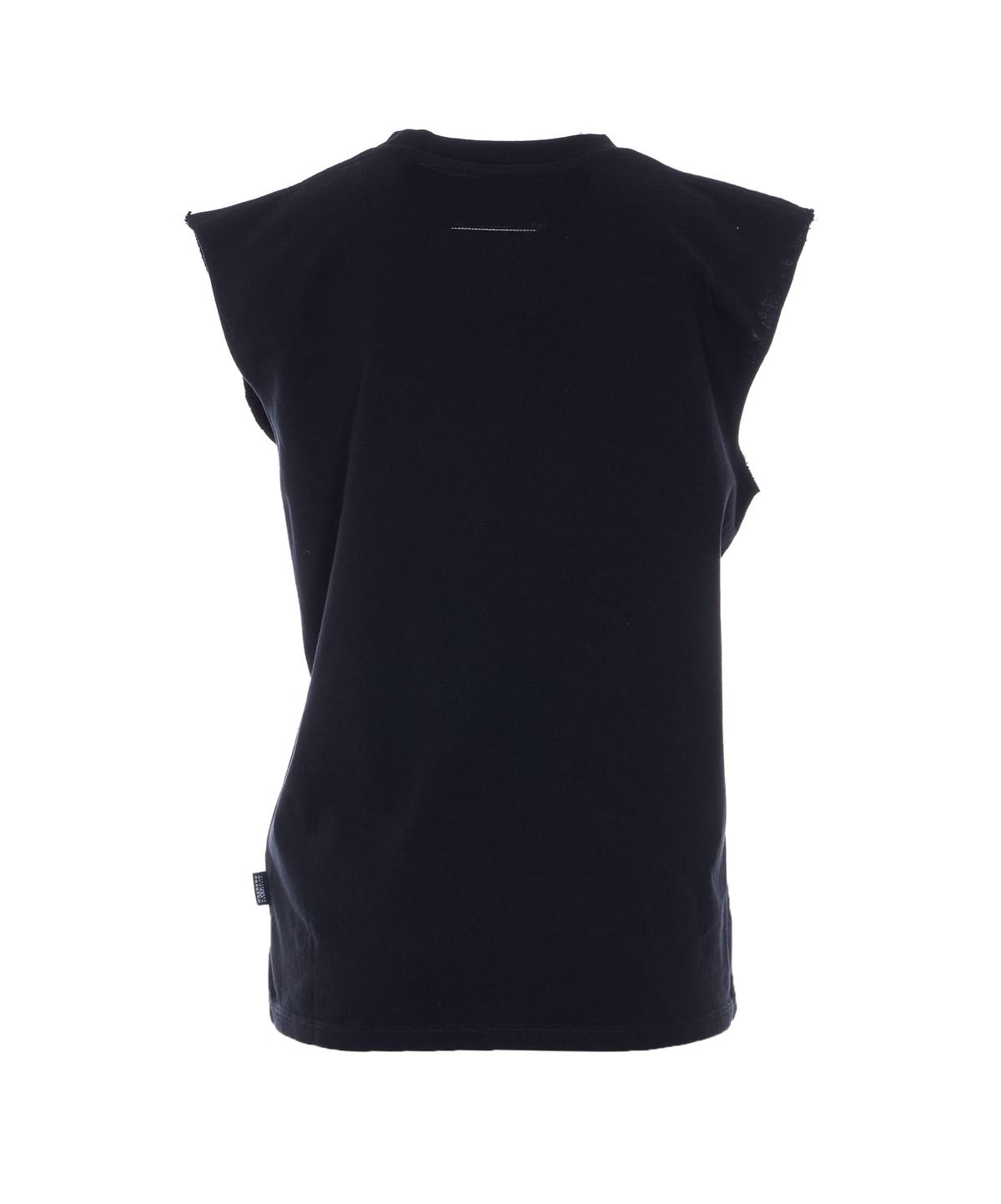 MM6 Maison Margiela T-Shirt - Black - Image 2 of 4