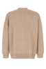 MM6 Maison Margiela Wool And Acrylic Cardigan - Sand - Thumbnail 2