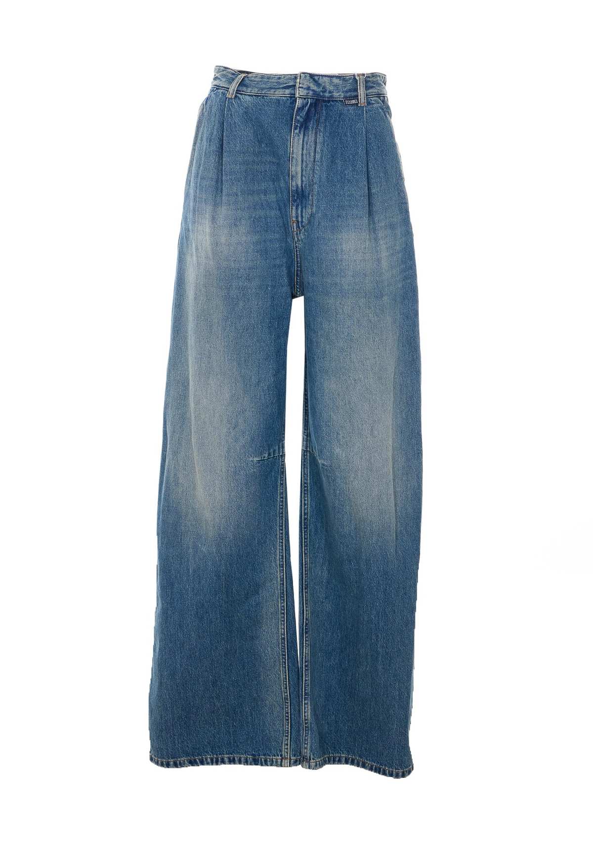 MM6 Maison Margiela Wide Leg Jeans - Blue - Image 1 of 4