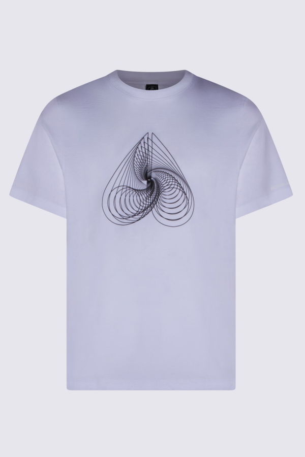 MOOSE KNUCKLES White Cotton T-Shirt - White