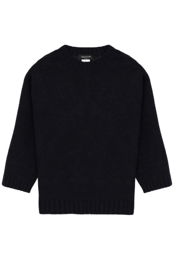 Fabiana Filippi Wool Jersey Sweater - Blue
