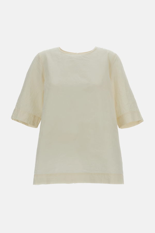 Casey Casey Simple Cotton Top - White