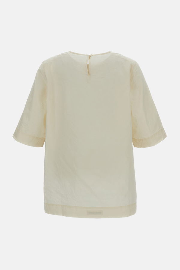 Casey Casey Simple Cotton Top - White
