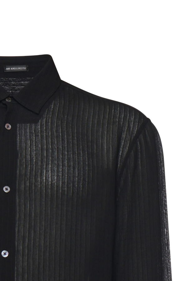 Ann Demeulemeester Andre Classic Shirt - Black