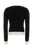 Marni Black Wool Blend Cardigan - Black - Thumbnail 2
