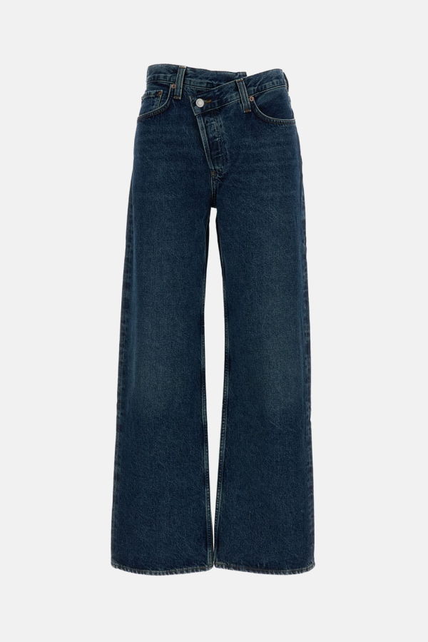 AGOLDE Arc Criss Cross Jeans - Blue