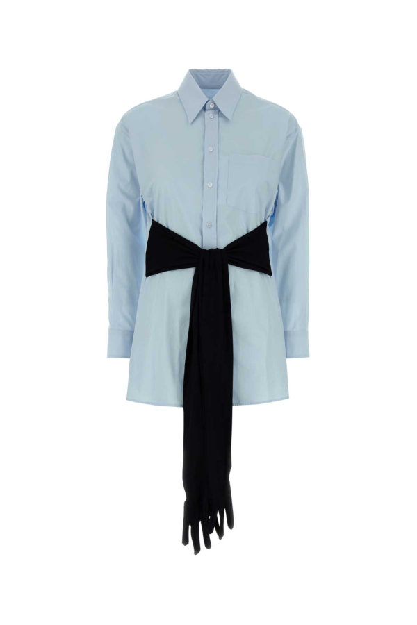 MM6 Maison Margiela Poplin Shirt - Light Blue