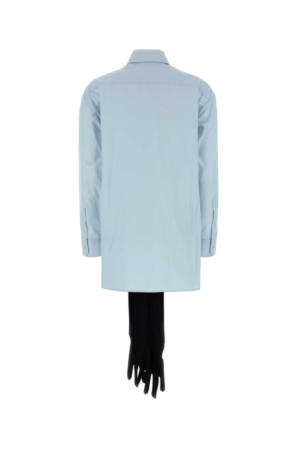 MM6 Maison Margiela Poplin Shirt - Light Blue
